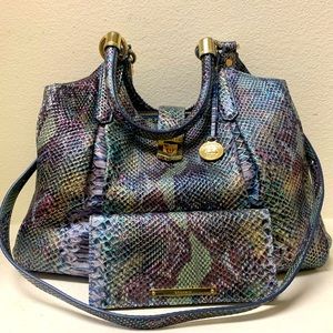 Brahmin Elisa & Ady wallet Moonlight Seville